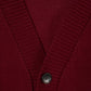 2-piece cardigan/red