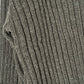 rib hoodie boucle knit/khaki
