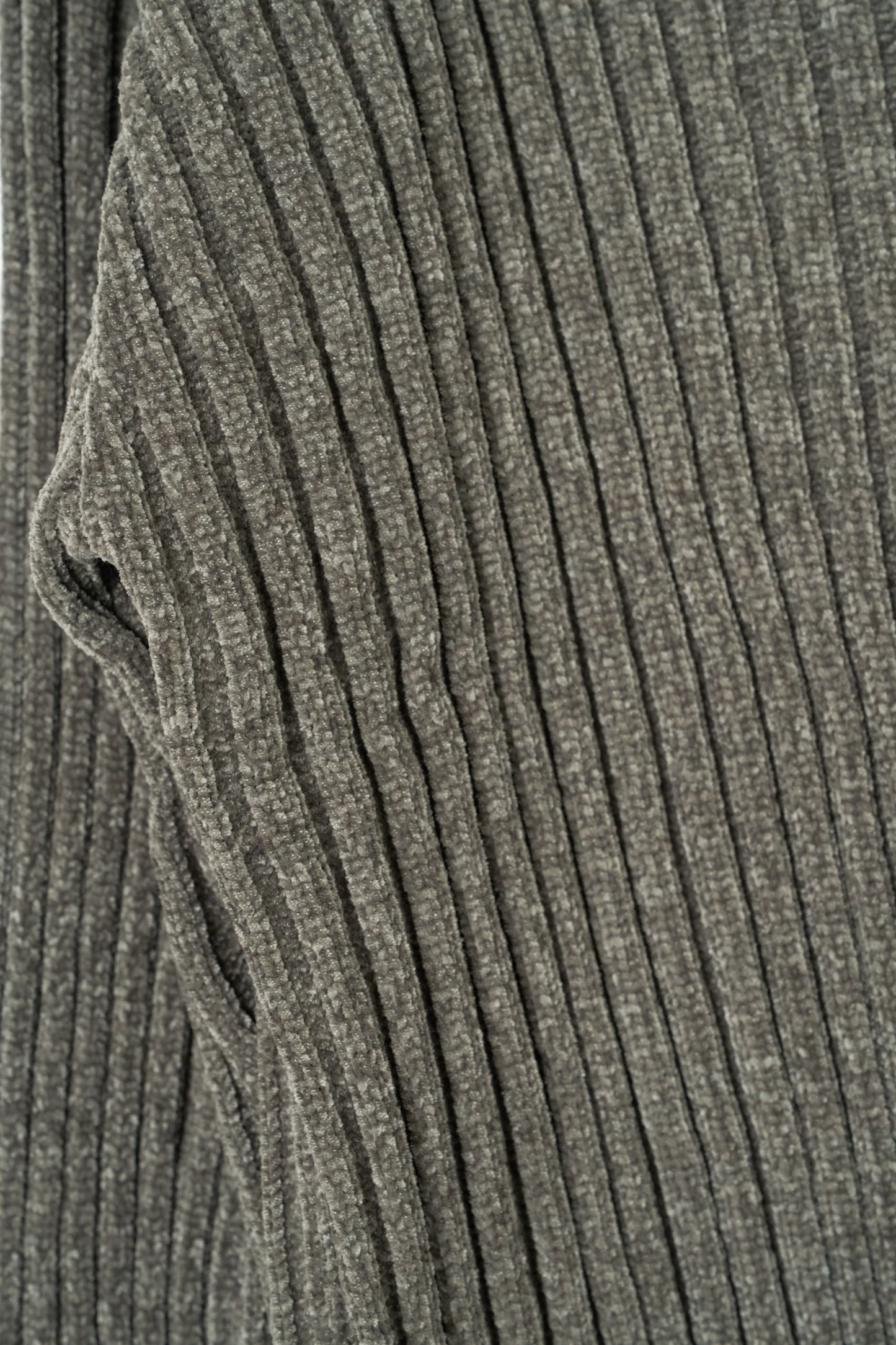 rib hoodie boucle knit/khaki