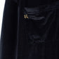 2way velour shirt/navy
