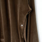 2way velour shirt/brown