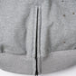 studded hoodie top/gray