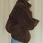 suede blouson(unisex)/brown