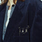 curve utility jacket(unisex)/navy
