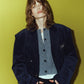 curve utility jacket(unisex)/navy