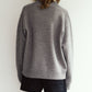 2-piece cardigan/gray