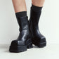 volume square boots/2color