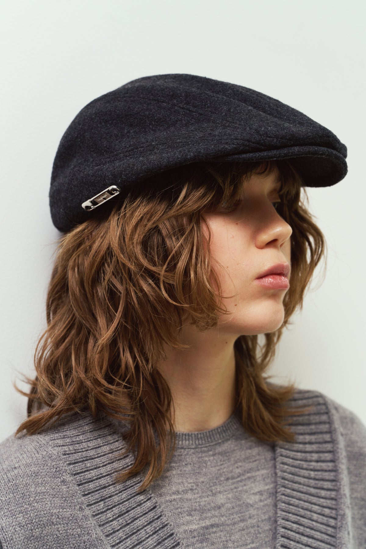 wool hunting cap/2color