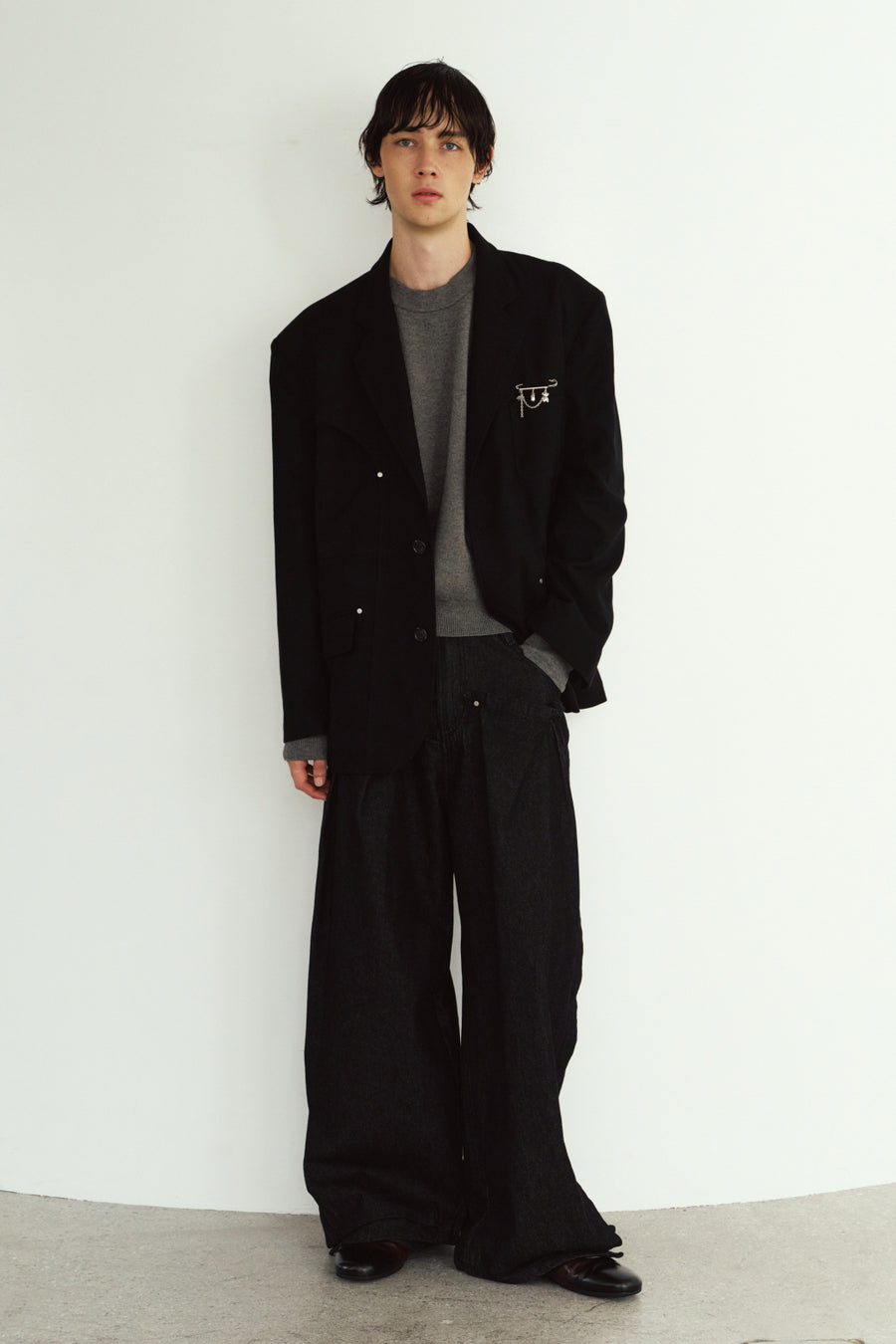 curve utility jacket(unisex)/black