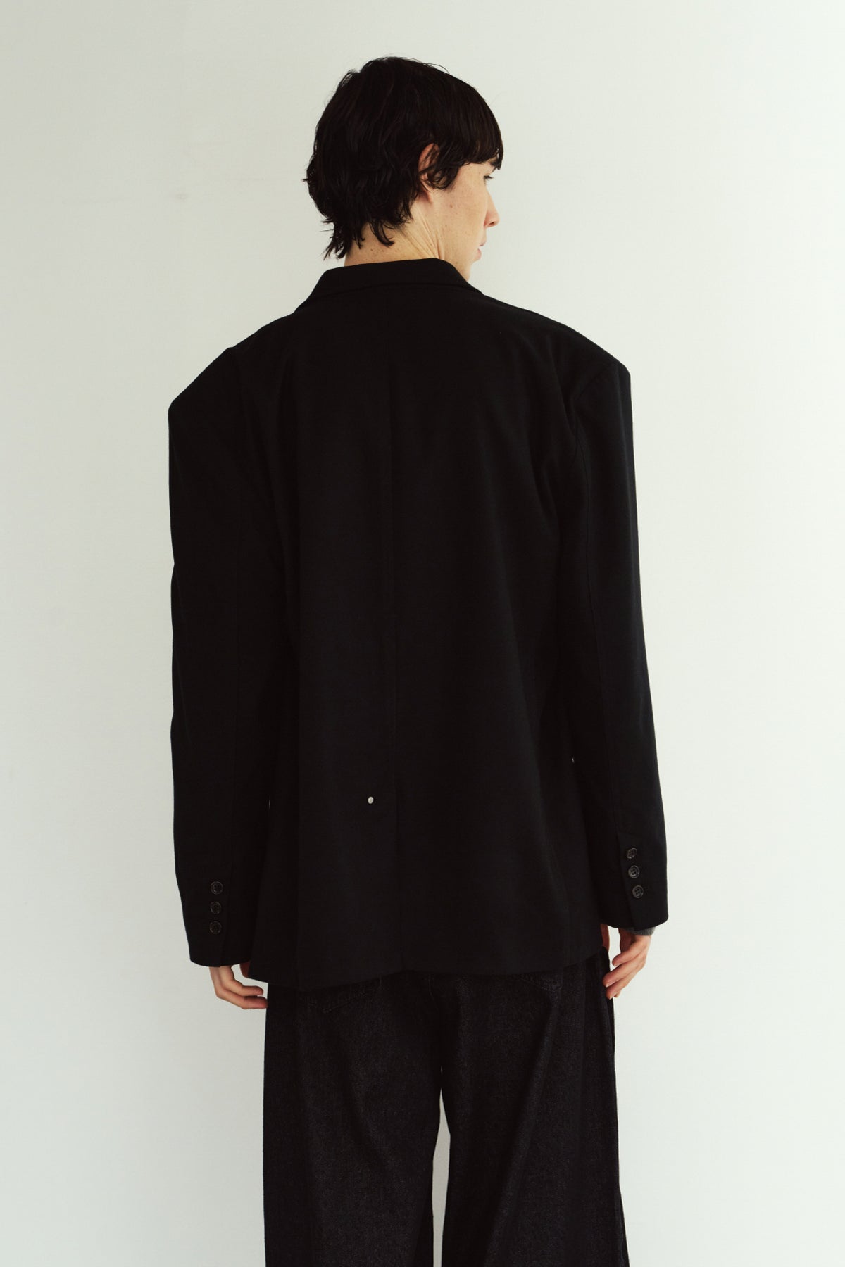 curve utility jacket(unisex)/black