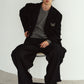curve utility jacket(unisex)/black