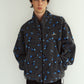 flower boa fleece(unisex)/gray