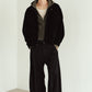 suede blouson(unisex)/black