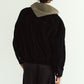 suede blouson(unisex)/black