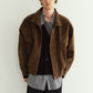 suede blouson(unisex)/brown