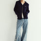 curve utility denim pants(unisex)/blue