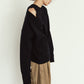2-piece cardigan/black