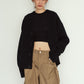 2-piece cardigan/black