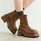 volume square boots/2color