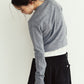 damaged pocket knit/gray