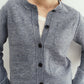 damaged pocket knit/gray