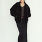 suede blouson(unisex)/black