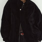 suede blouson(unisex)/black