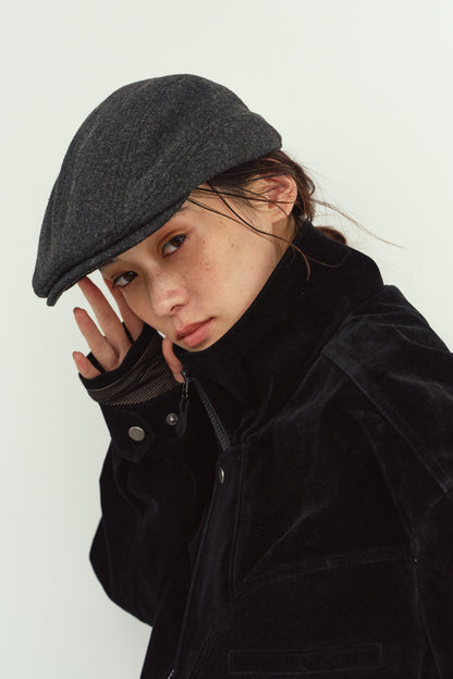 wool hunting cap/2color