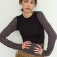 2-piece cardigan/black