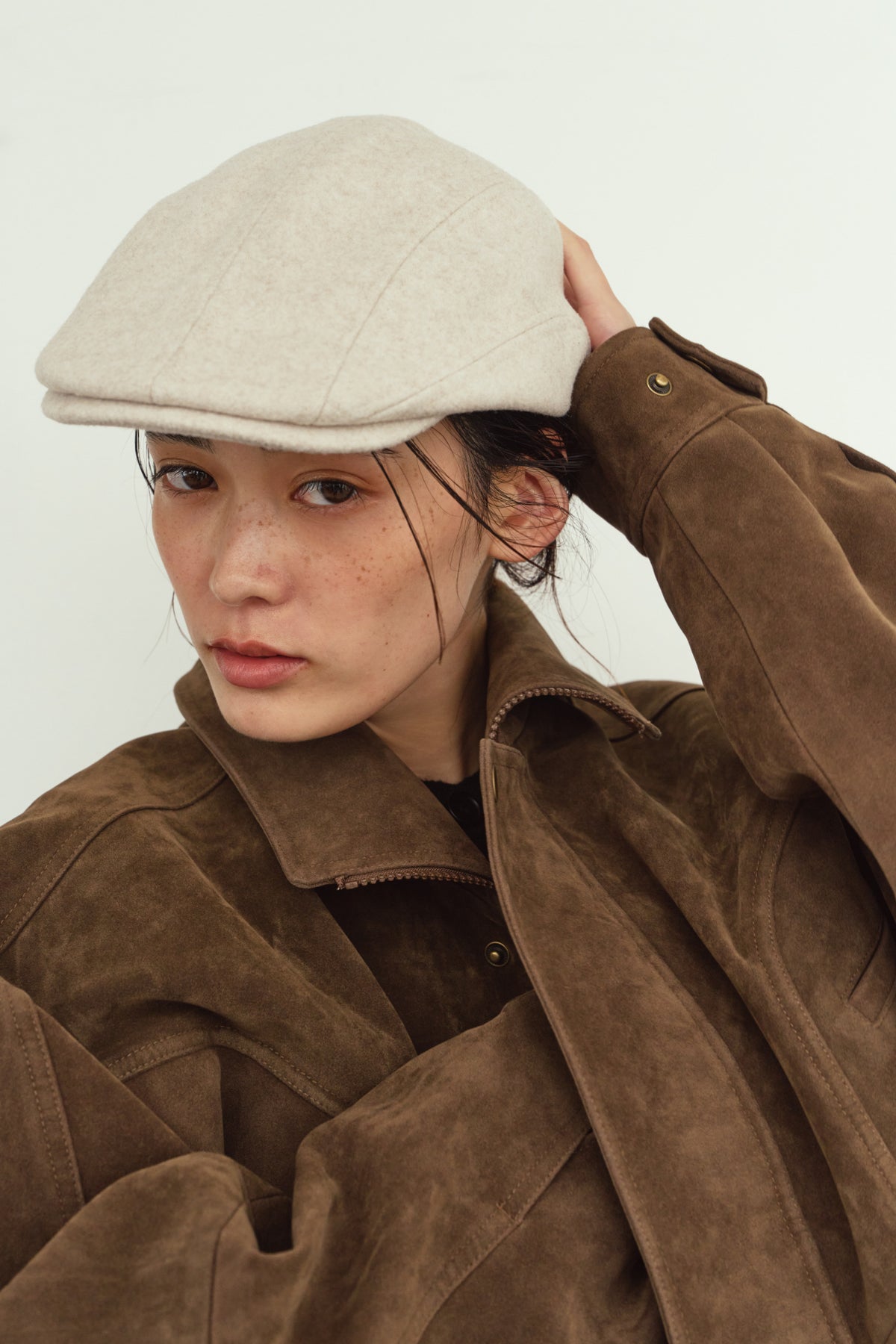 wool hunting cap/2color