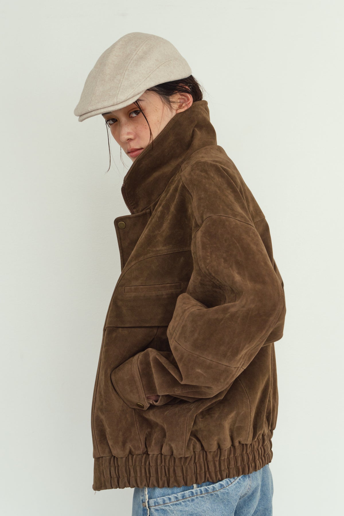 wool hunting cap/2color