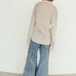 2way velour shirt/lightgray
