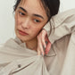 2way velour shirt/lightgray