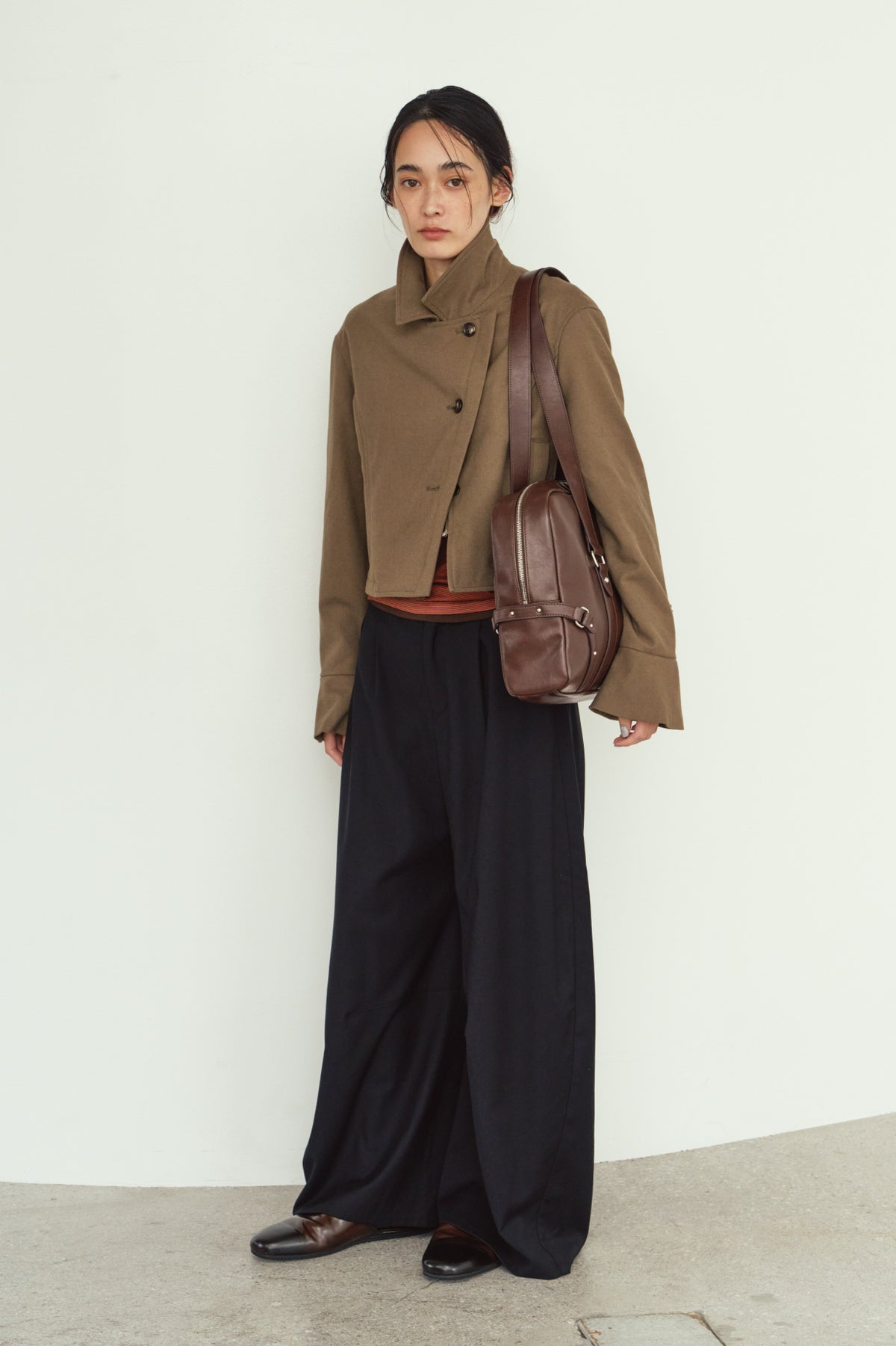 belted school bag/2color