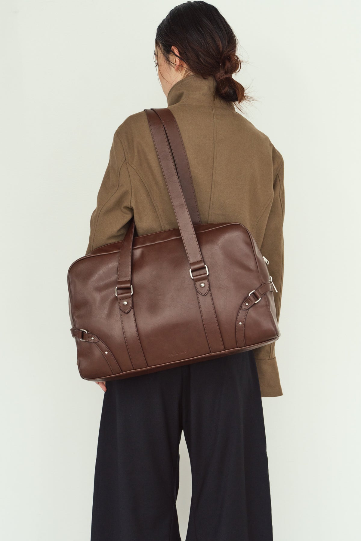 belted school bag/2color