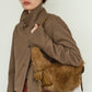 fur bag/2color