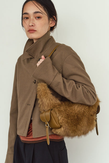 fur bag/2color