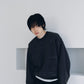 message sweatshirt(unisex)/charcoal