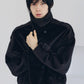 pony-like blouson(unisex)/darkbrown