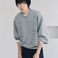 message sweatshirt(unisex)/gray