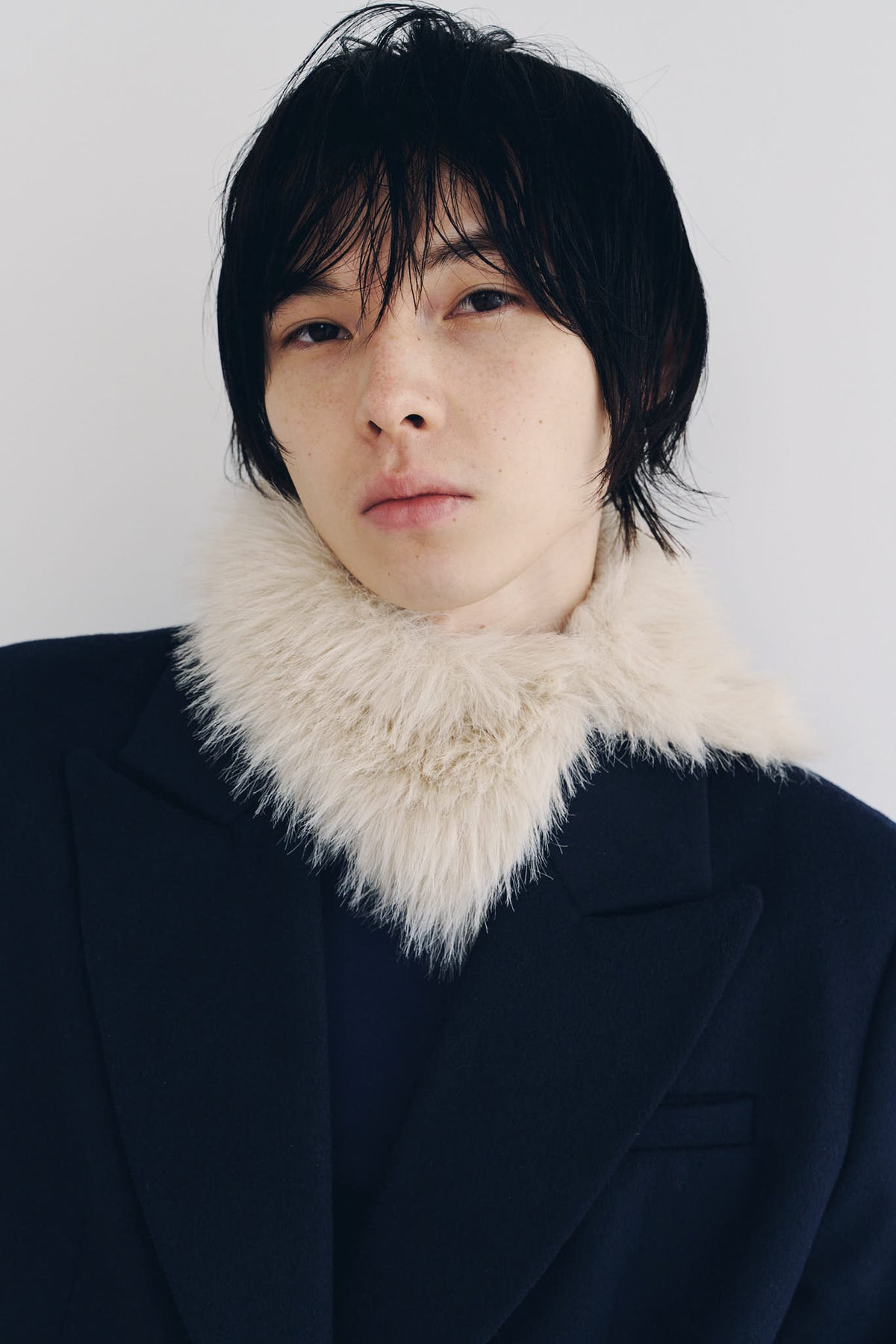 fur collar/3color