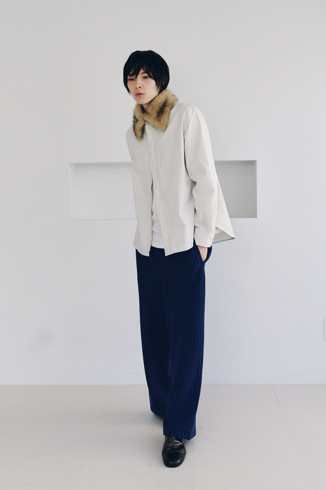 fur collar/3color