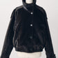 pony-like blouson(unisex)/darkbrown