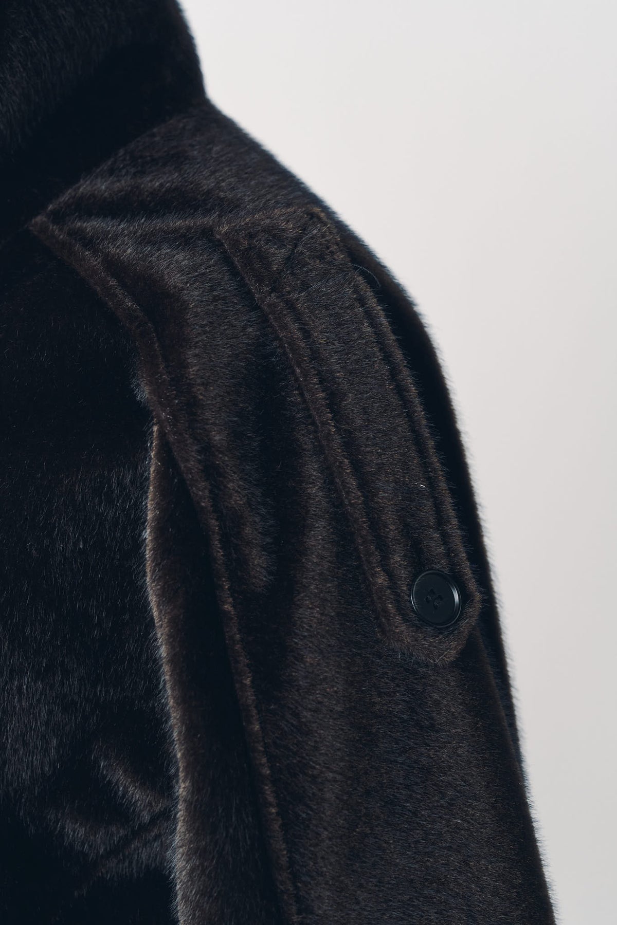 pony-like blouson(unisex)/darkbrown