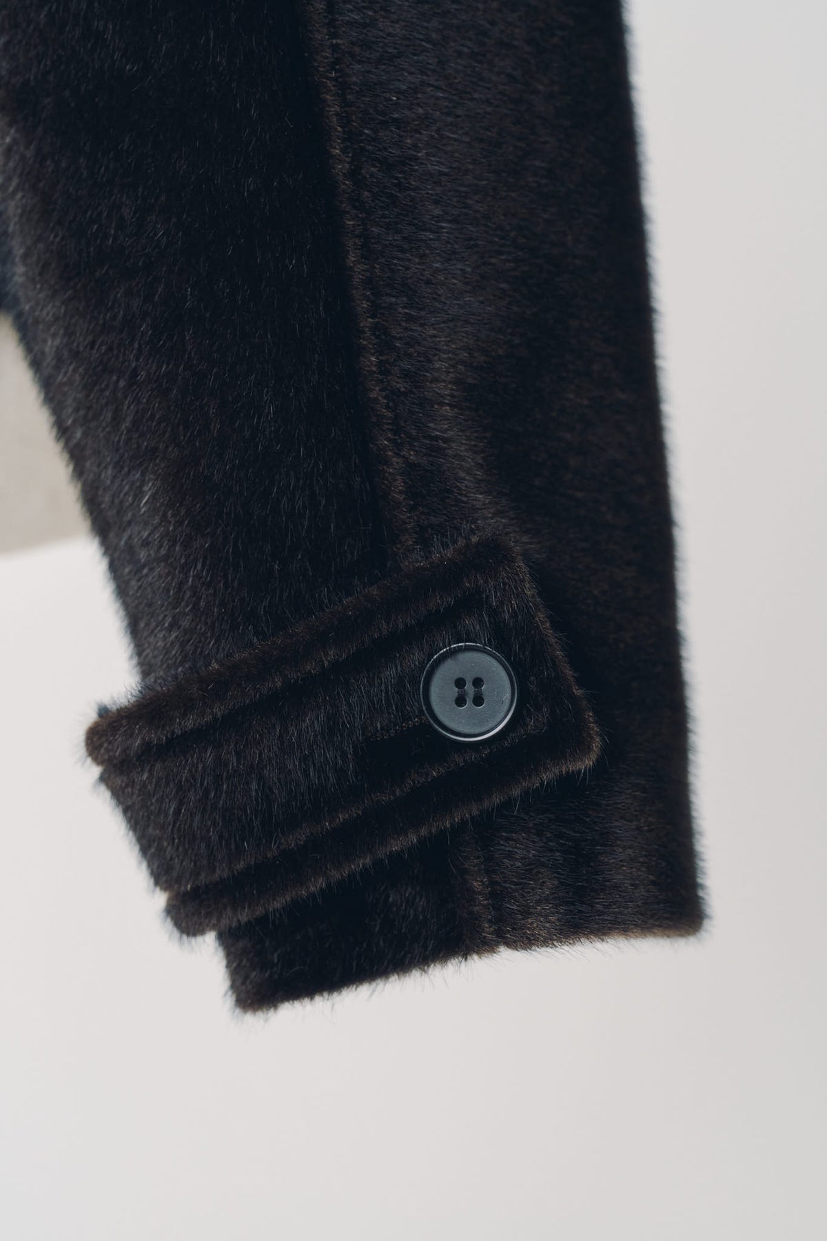 pony-like blouson(unisex)/darkbrown