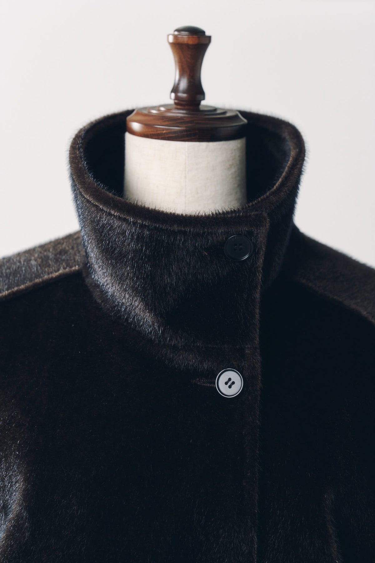 pony-like blouson(unisex)/darkbrown