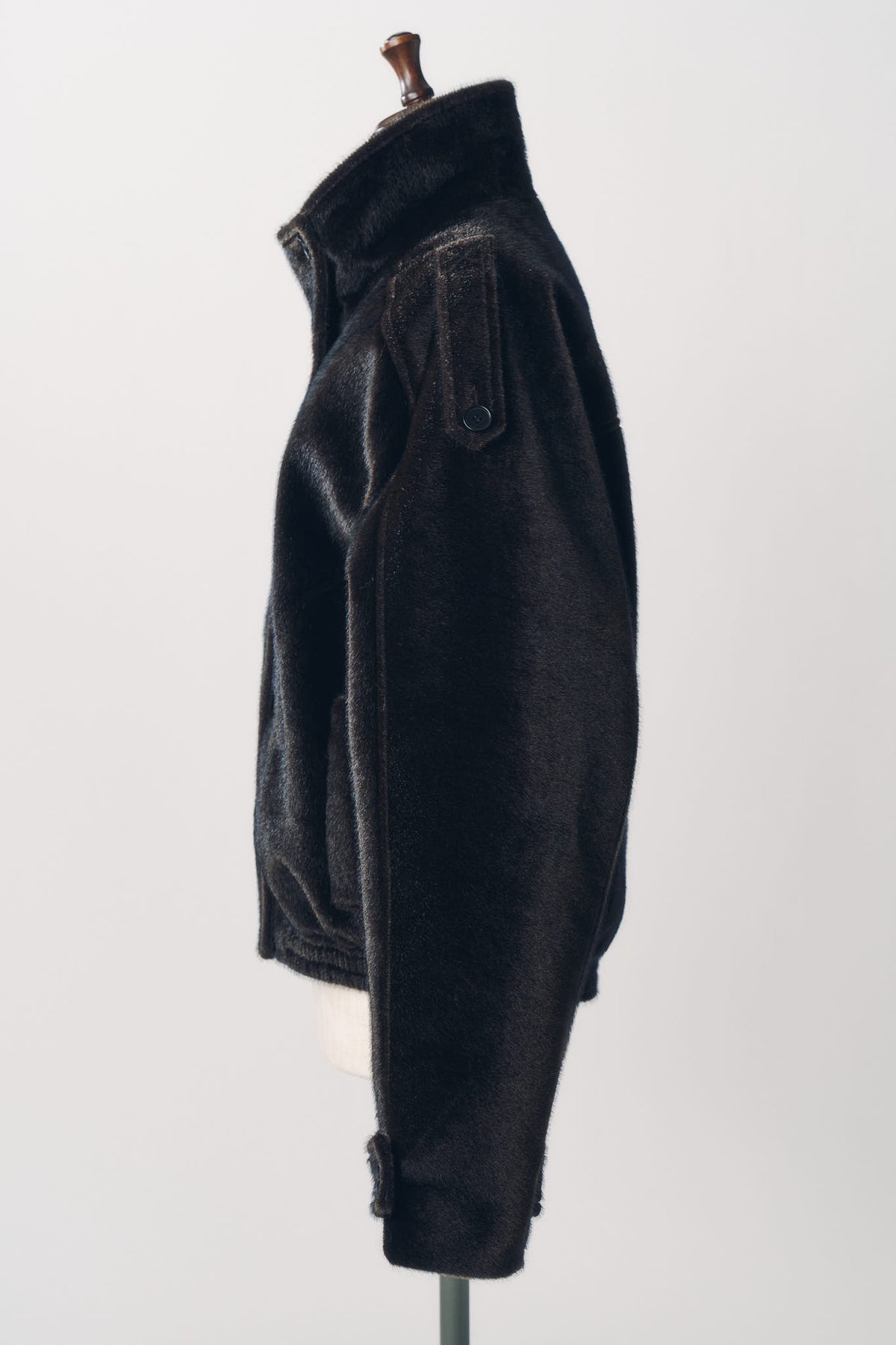 pony-like blouson(unisex)/darkbrown