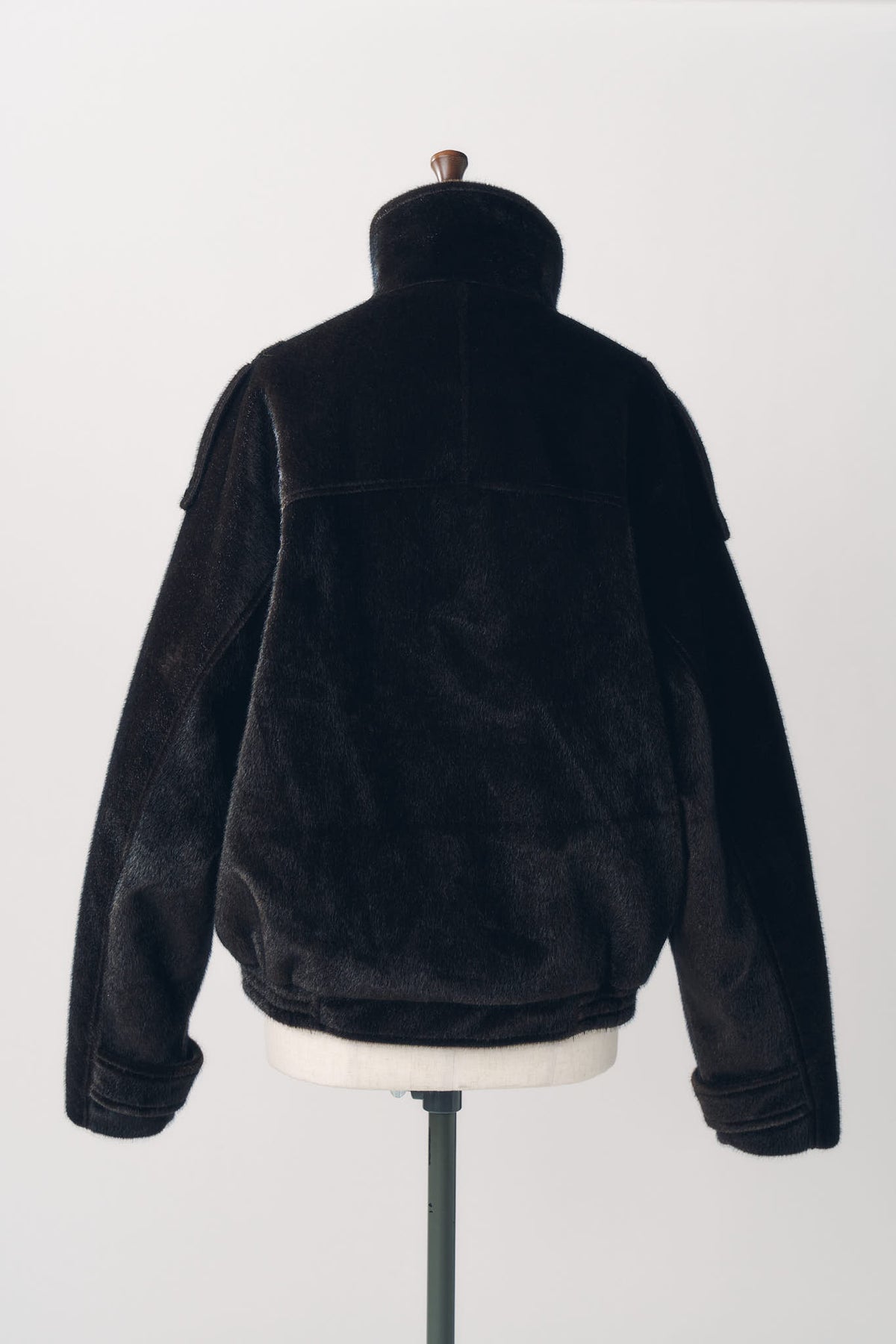 pony-like blouson(unisex)/darkbrown