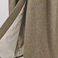 single-breasted long coat/beige