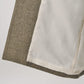 single-breasted long coat/beige